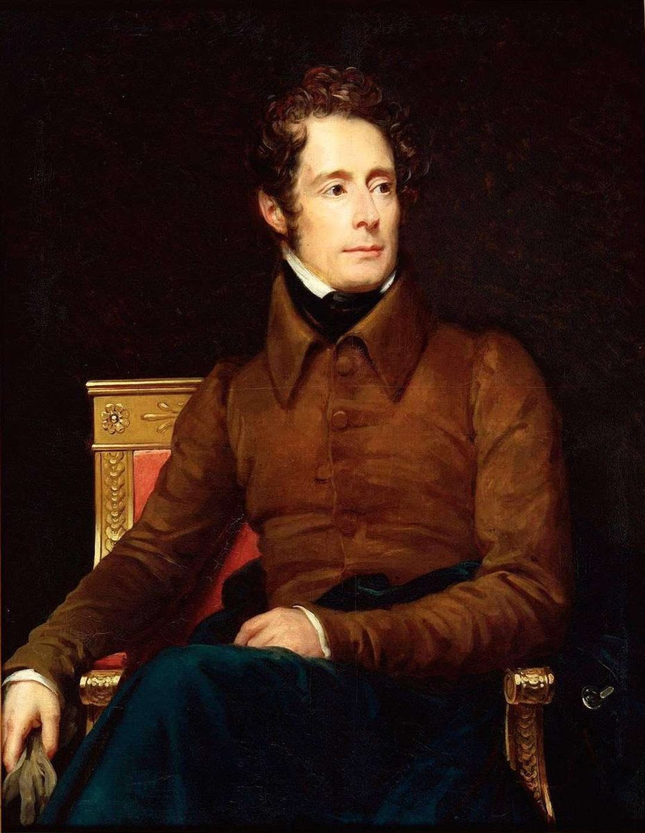 Portrait de Alphonse de Lamartine