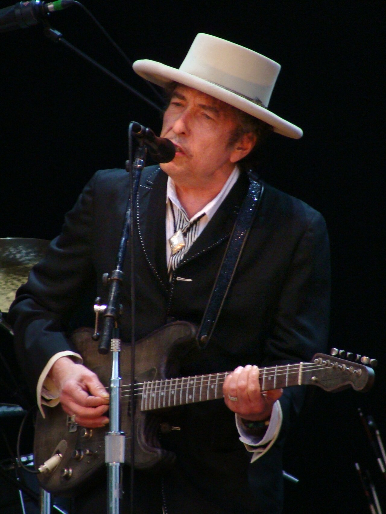 Portrait de Bob Dylan